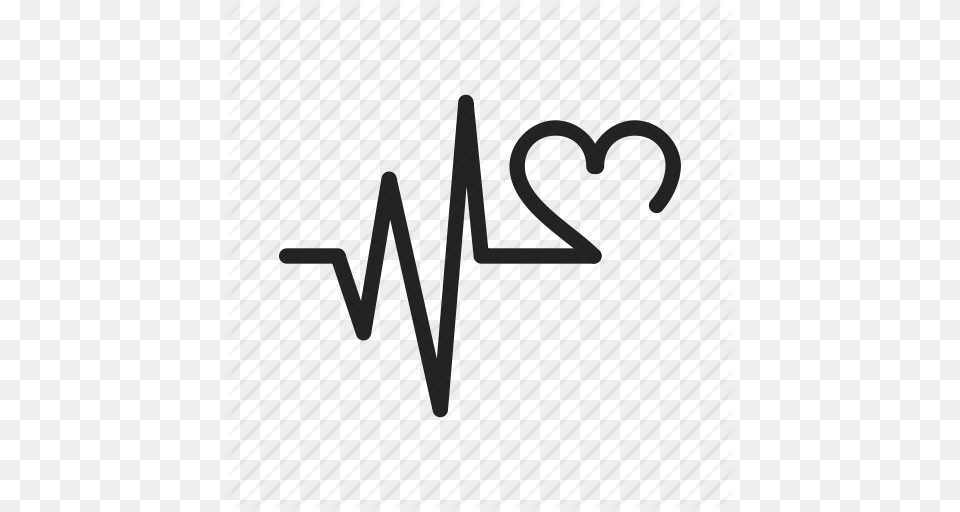 Heart Love Pulse Valentine Day Icon, Handwriting, Text Png