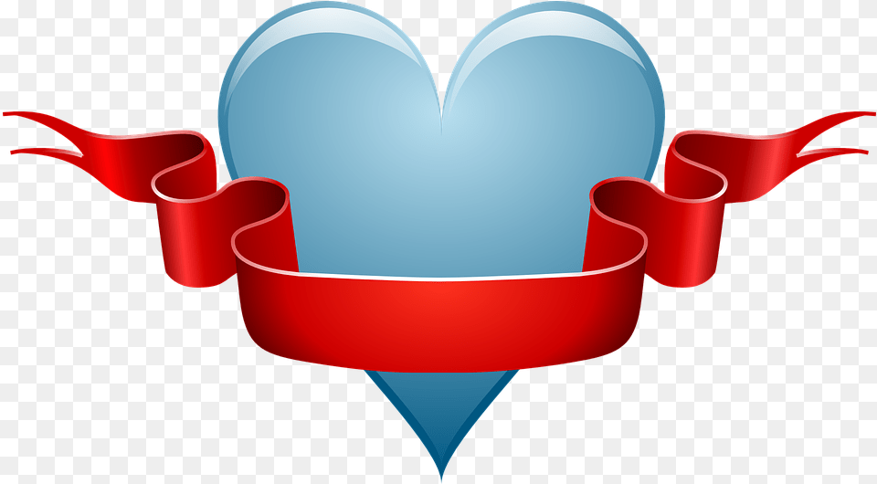 Heart Love Ribbon Good Morning Sister I Love You, Dynamite, Weapon Free Png Download
