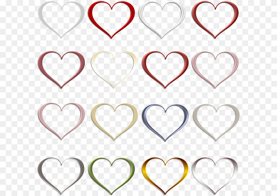 Heart Love Transparent Background Design Hjerte Med Gjennomsiktig Bakgrunn Png Image