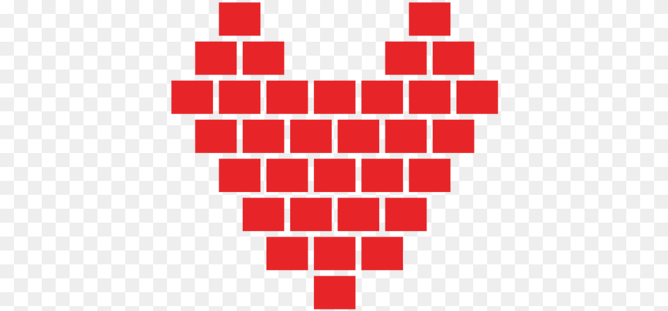 Heart Made Of Cubes Sticker Transparent U0026 Svg Vector File Heart Mosaic Frame, Dynamite, Weapon Free Png