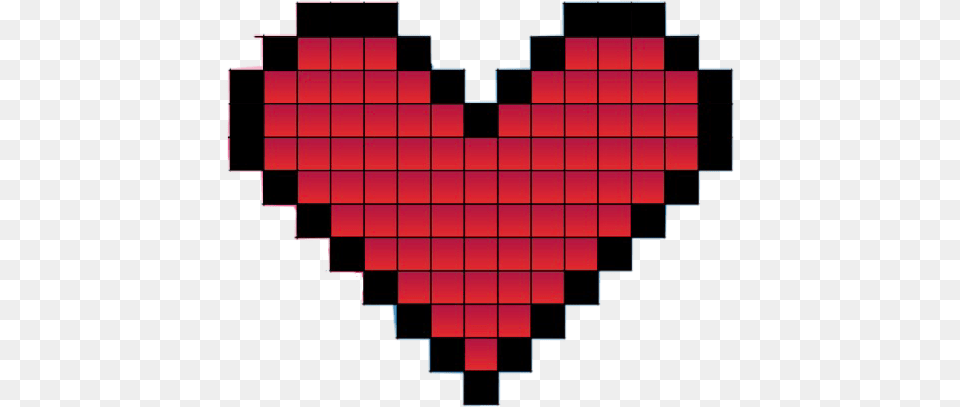Heart Minecraft Quadradofreetoedit, Pattern, Blackboard Png