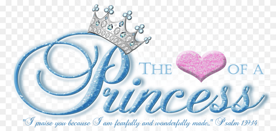 Heart Of A Princess Princess Love Heart, Accessories, Jewelry Png