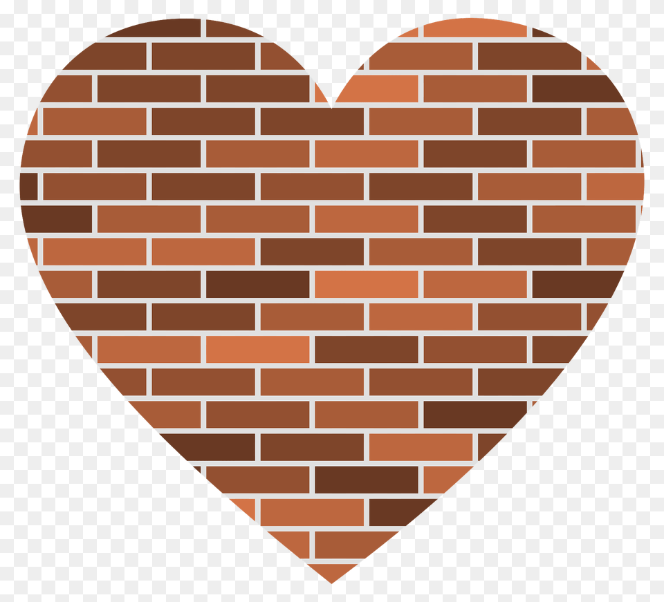 Heart Of Stone, Brick, Architecture, Building, Wall Png Image