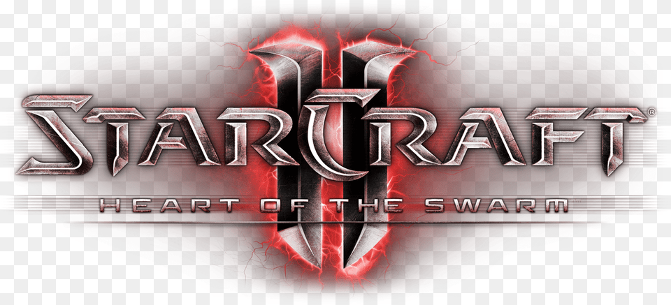 Heart Of The Swarm Starcraft 2 Wings Of Liberty, Logo, Weapon Free Png Download