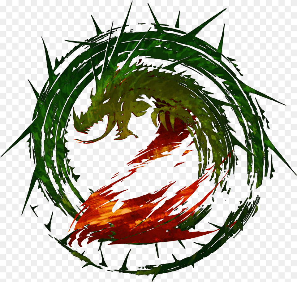 Heart Of Thorns Logo Without Text Guild Wars 2, Pattern, Plant, Accessories, Fractal Free Png