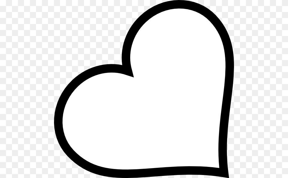 Heart Outline In Black Clip Art, Smoke Pipe Free Png