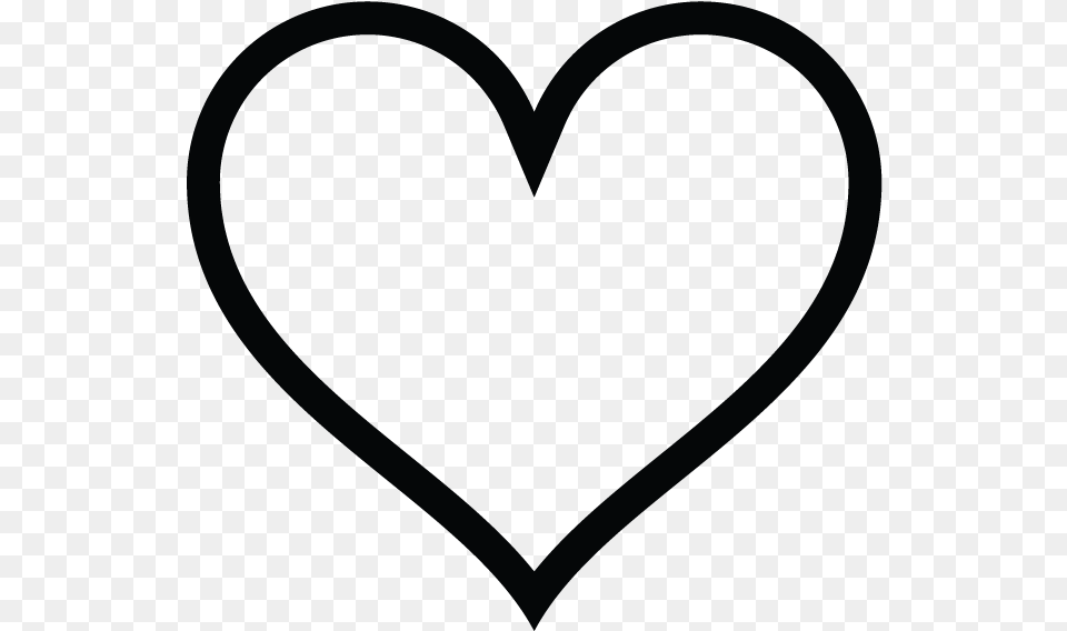 Heart Outline Outline Heart Free Png