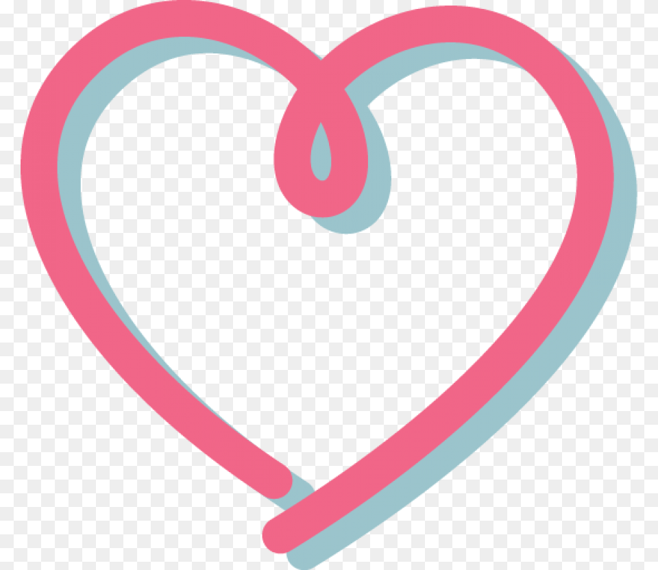 Heart Outline Pink Image Outline Heart Pink, Smoke Pipe Free Transparent Png