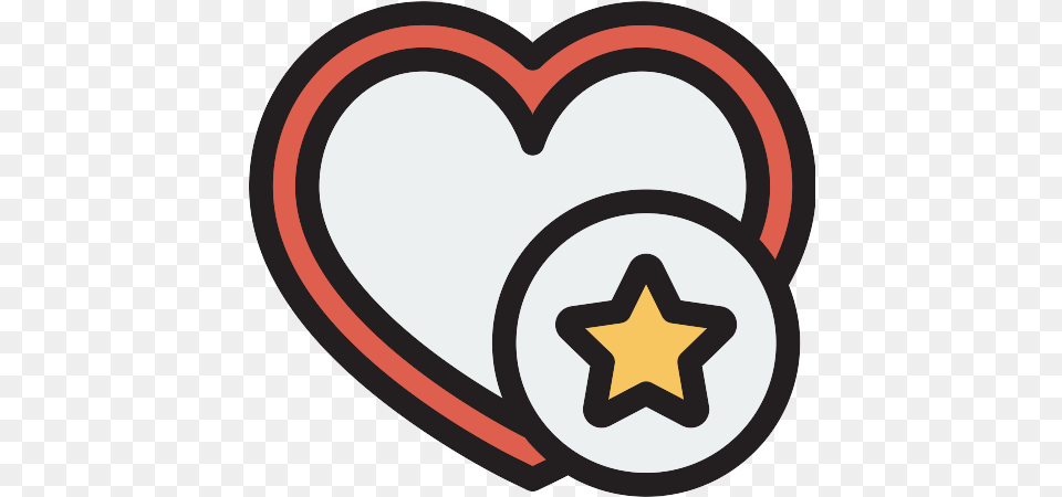 Heart Outline Shape Vector Svg Icon 5 Repo Icon, Sticker, Star Symbol, Symbol, Disk Free Png Download