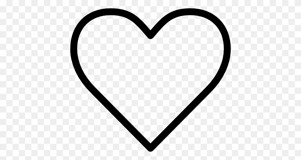 Heart Outline Shapes Lover Loving Heart Heart Shape Heart, Gray Png Image