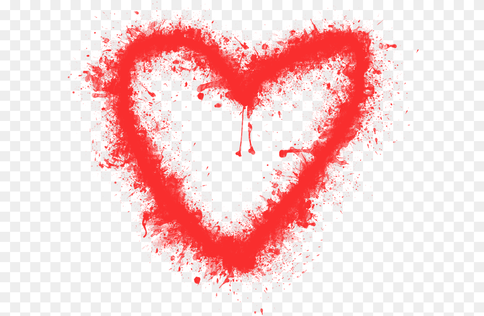 Heart Paint Splash, Person, Face, Head, Symbol Free Transparent Png
