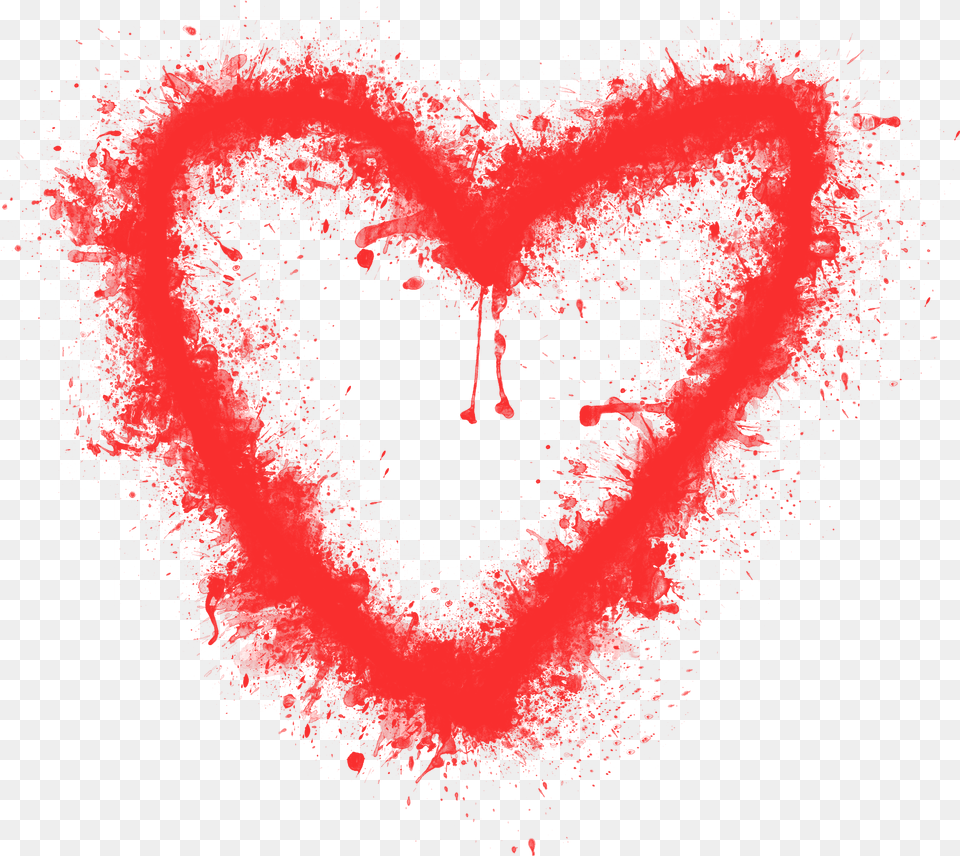 Heart Paint Splash, Bonfire, Fire, Flame, Symbol Png Image