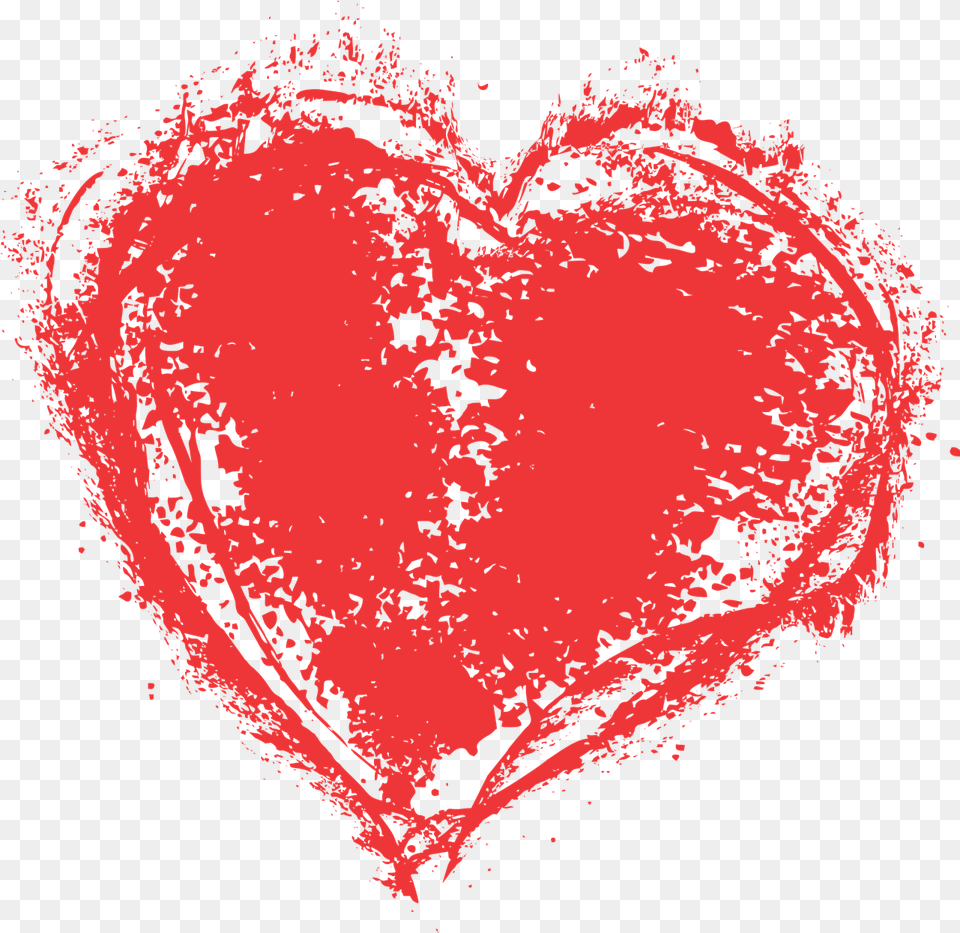 Heart Paint Splatter Grunge Free Vector Graphic On Pixabay Corazon Con Pintura, Adult, Bride, Female, Person Png Image