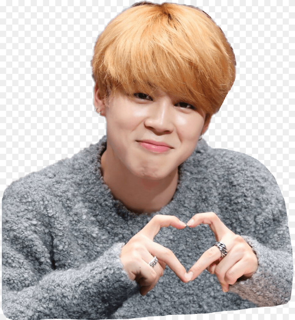 Heart Park Jimin Pictures Heart Park Jimin Cutie Pie, Blonde, Boy, Child, Hair Free Transparent Png