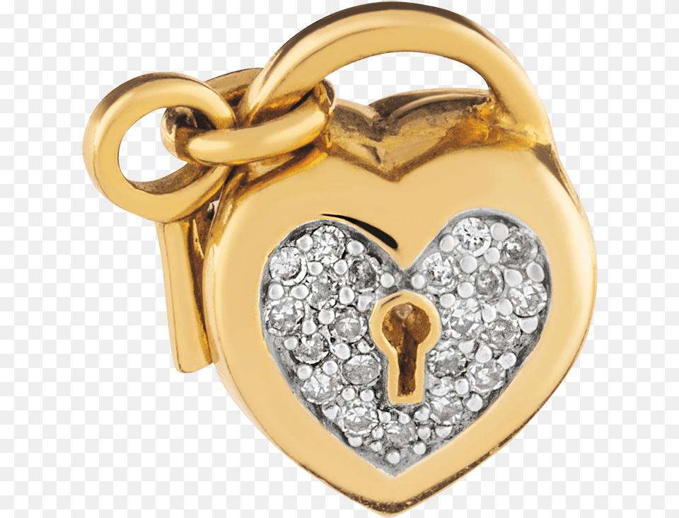 Heart Pendant Accessories Transparent Sticker Pendant, Jewelry, Diamond, Gemstone, Gold Free Png Download