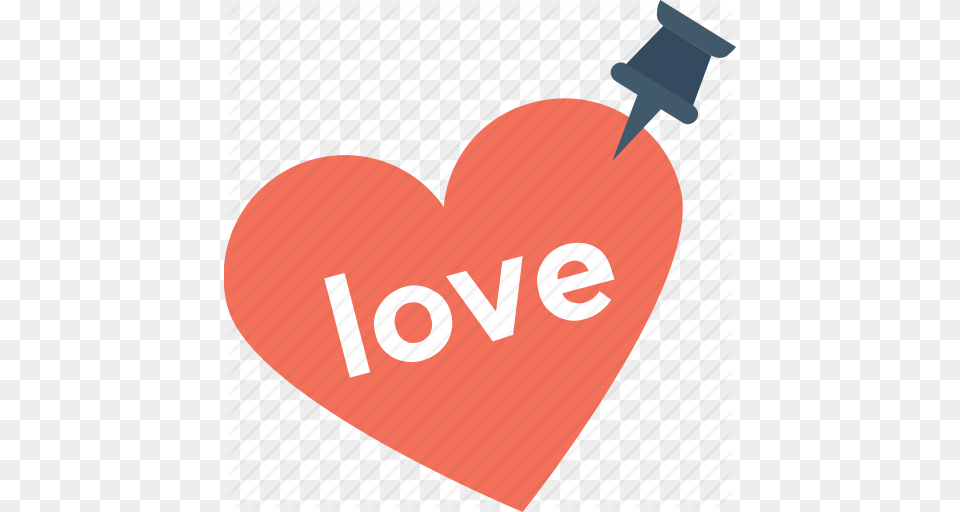 Heart Pin Pin Push Pin Tack Pin Thumb Tack Icon Png Image