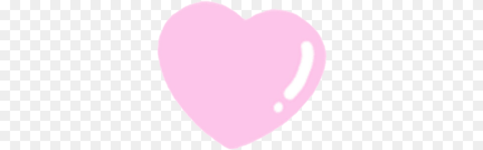 Heart Pink Kawaii Cute Overlay Heart, Balloon Png Image