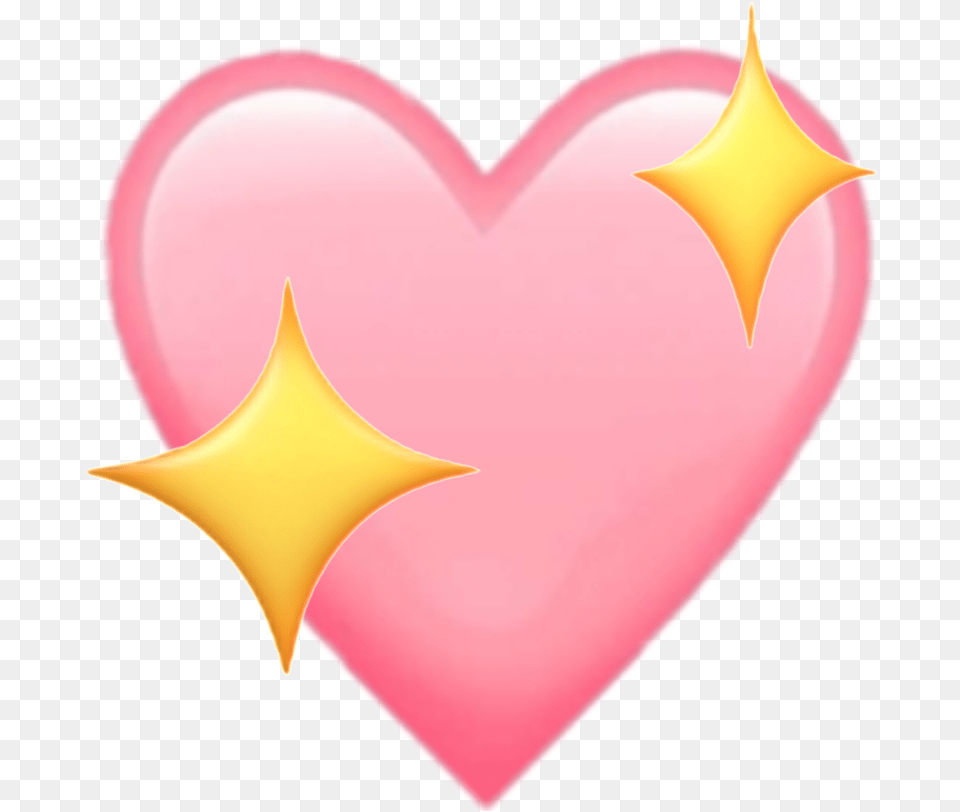 Heart Pink Pinkheart Pinkemoji Pinkheartemoji Heart, Balloon Png Image