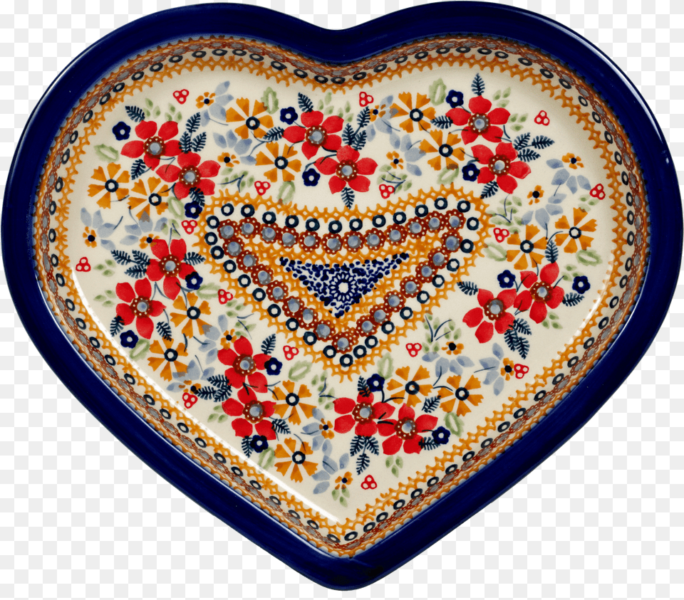 Heart Plateclass Lazyload Lazyload Mirage Primary Needlework, Pottery, Art, Porcelain, Plate Free Png Download