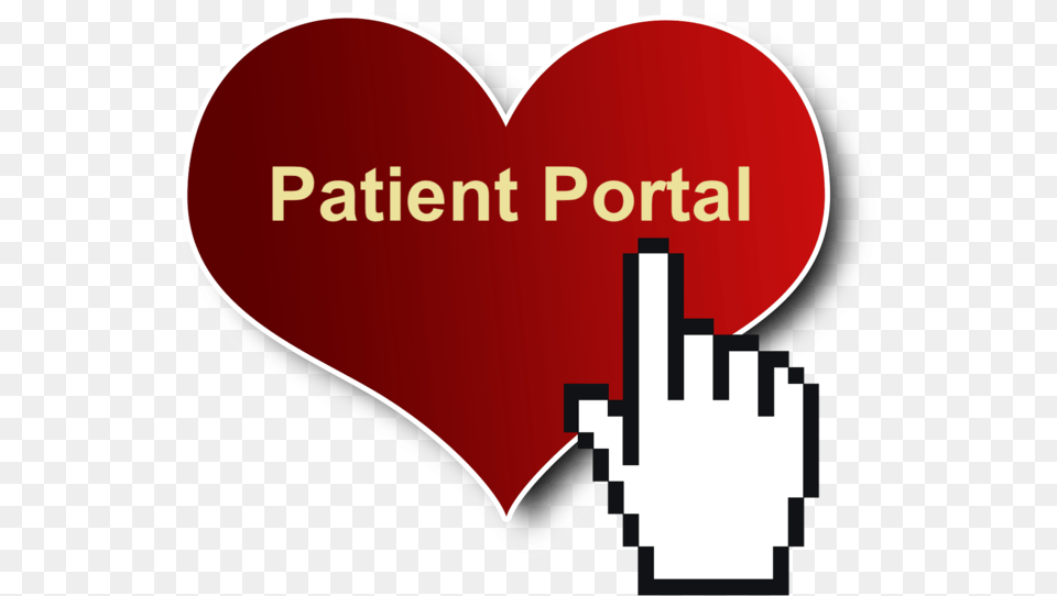 Heart Portal Hand Cursor Free Transparent Png