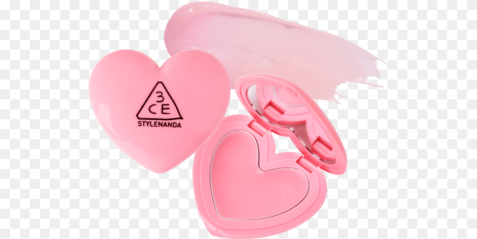 Heart Pot Lip Maroon Beige Free Transparent Png
