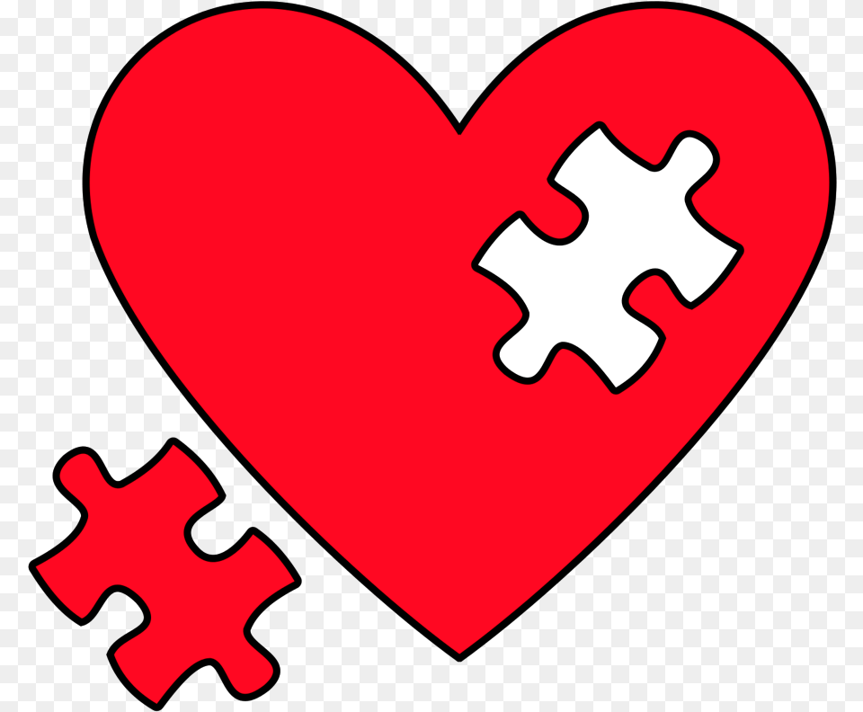 Heart Puzzle Heart With Puzzle Piece, Person Free Transparent Png