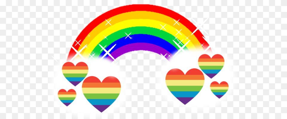 Heart Rainbow Picture Rainbow Hearts Cutie Mark, Art, Graphics, Person Free Transparent Png