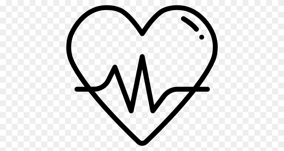 Heart Rate Icon, Stencil, Logo, Bow, Weapon Png Image