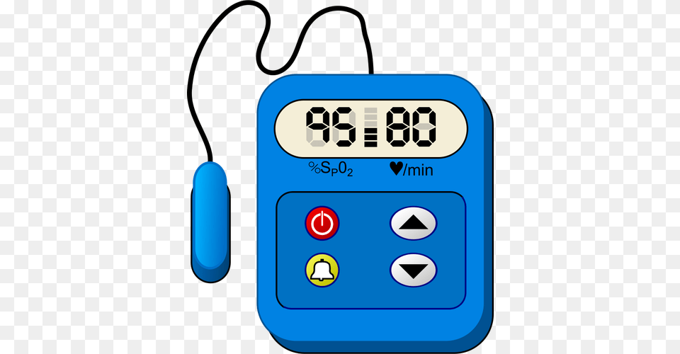 Heart Rate Monitor Device Vector Clip Art, Computer Hardware, Electronics, Hardware, Screen Free Png Download