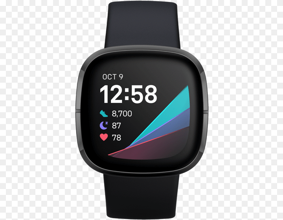 Heart Rate Monitor Fitbit Sense, Arm, Body Part, Person, Wristwatch Free Png