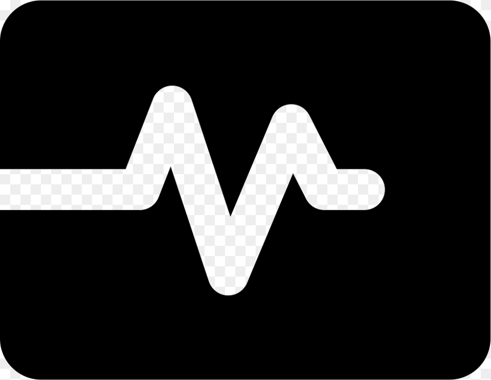 Heart Rate Monitor Svg Icon Download Heart Rate Monitor White, Logo, Symbol, Person Png Image