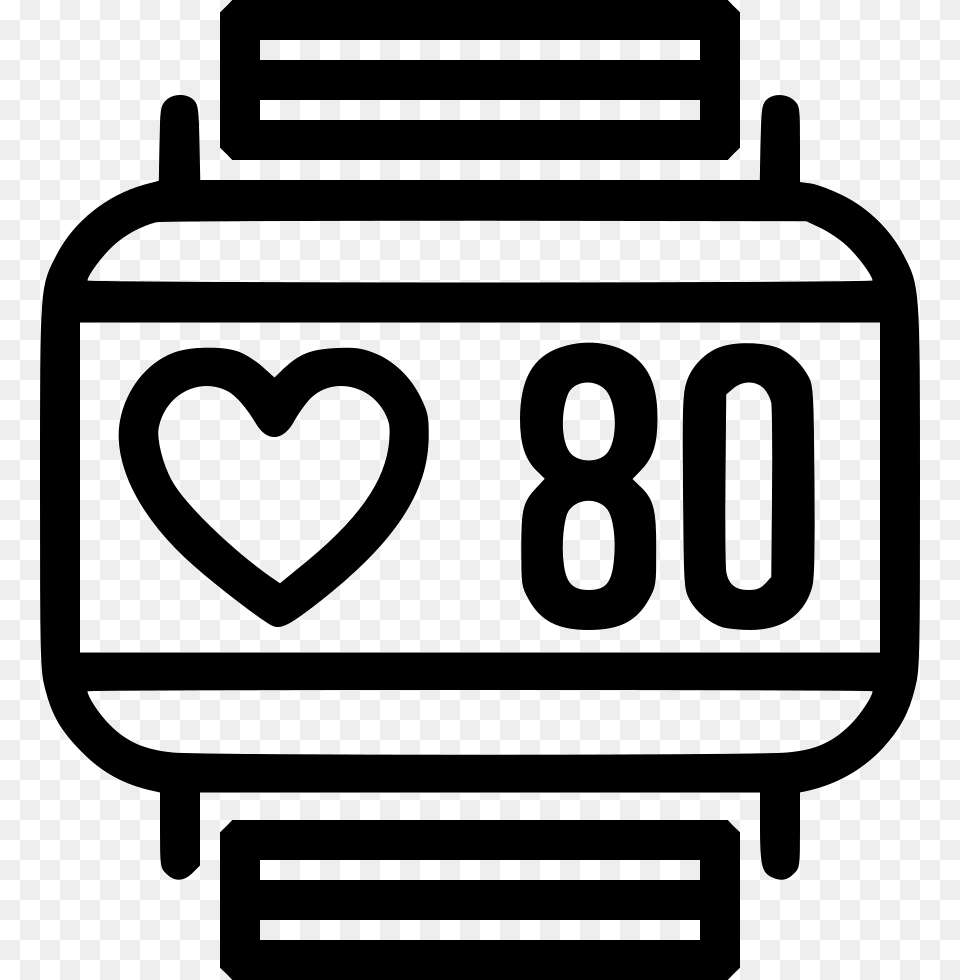 Heart Rate Monitoring Comments, Stencil Free Transparent Png