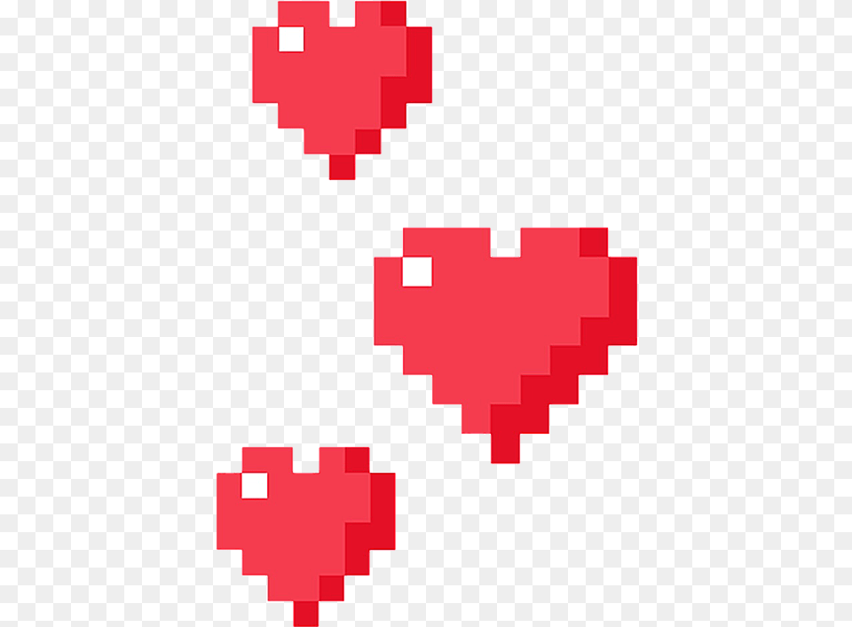 Heart Red Tumblr Corazon Pixel Rojo Love Kpop Silhouett 8 Bit Portal, First Aid Free Png Download