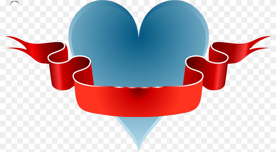 Heart Ribbon Svg Vector Clip Art Svg Clipart Love You Good Morning Honey, Dynamite, Weapon, Electronics Png Image