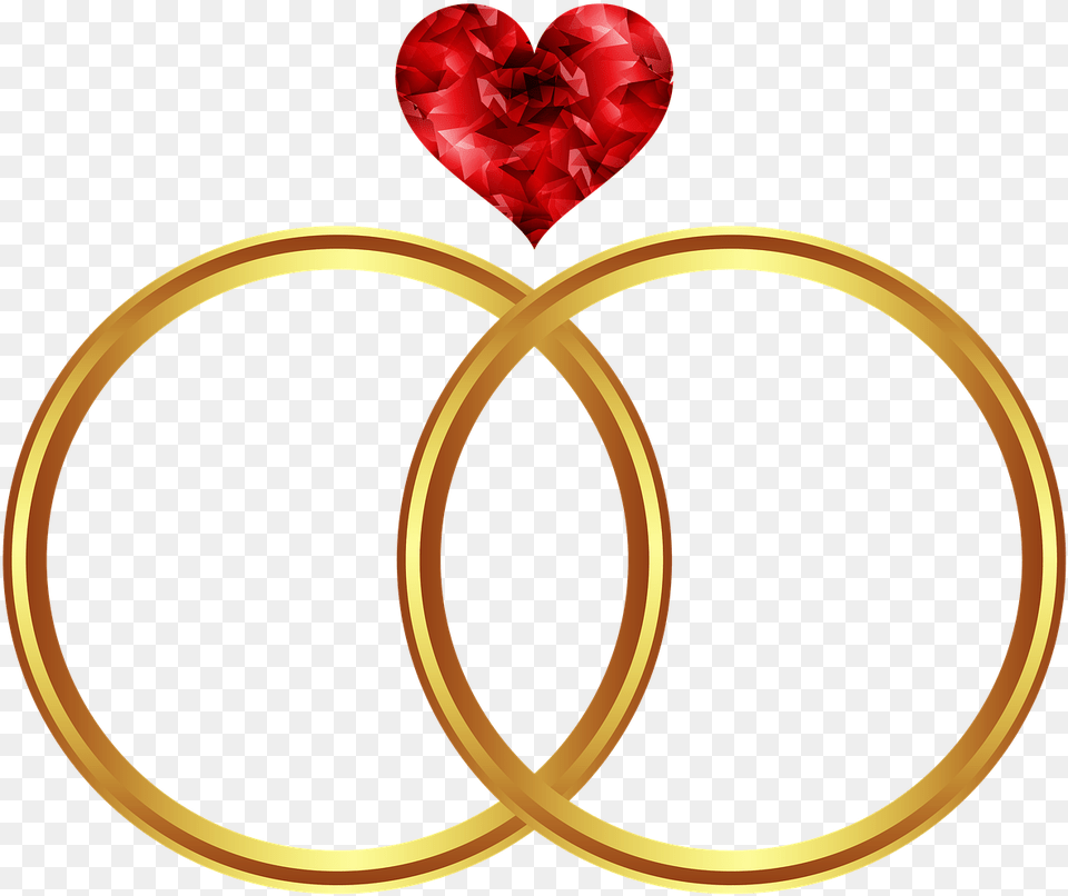 Heart Ring Icon Image On Pixabay Gold Wedding Ring Icon, Accessories, Jewelry Free Png Download