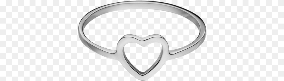 Heart Ring Silver Solid, Accessories, Jewelry, Sunglasses, Platinum Png Image