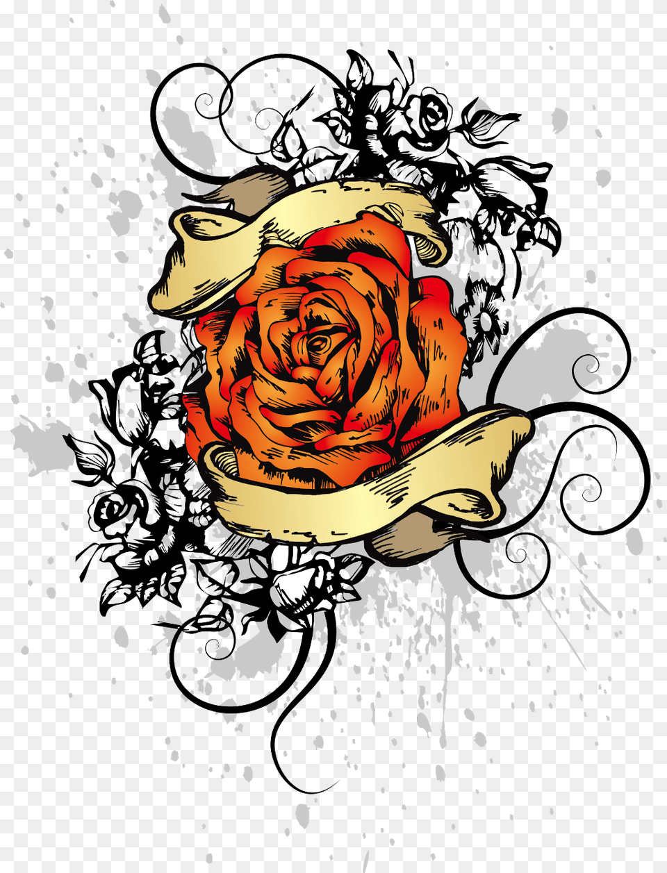 Heart Rose Flash Art, Flower, Plant, Graphics, Person Free Png