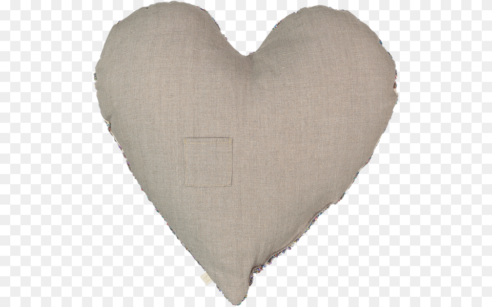 Heart Sequins Pillow In Rainbow Heart, Cushion, Home Decor, Linen, Accessories Png