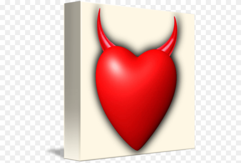 Heart Series Love Red Devil Horns By Tony Rubino Heart Series Love Red Devil Horns Png Image