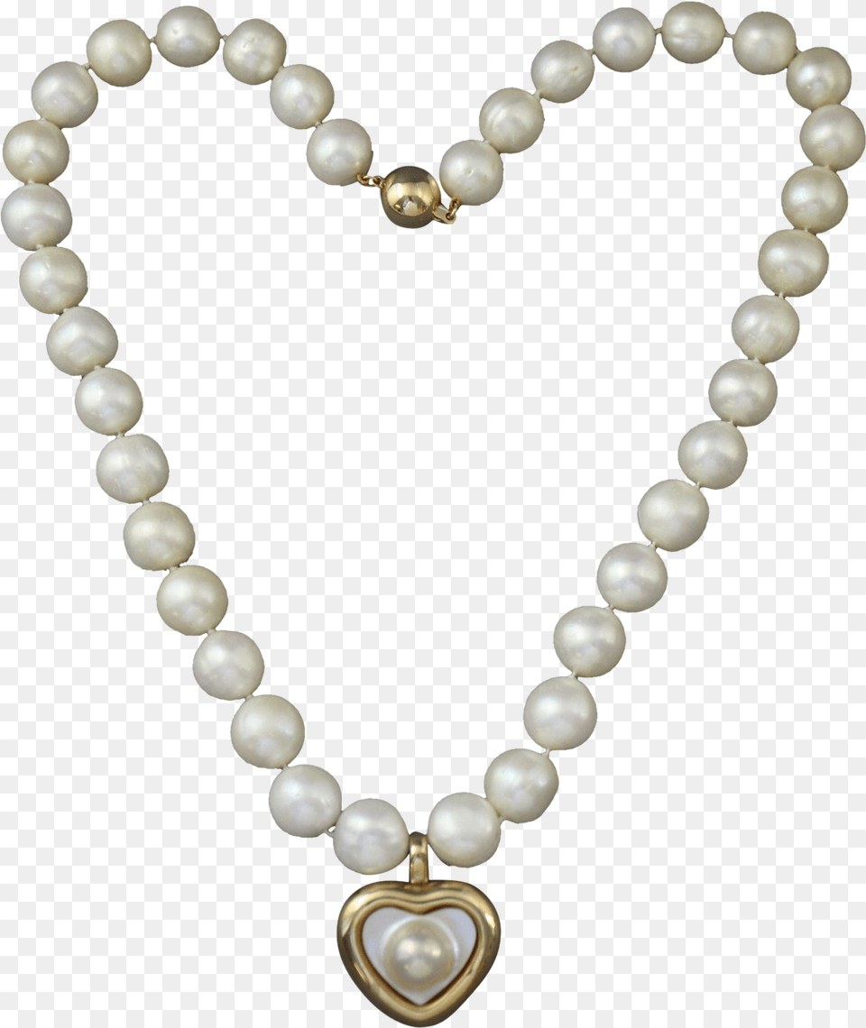Heart Shape, Accessories, Jewelry, Necklace, Pearl Png Image