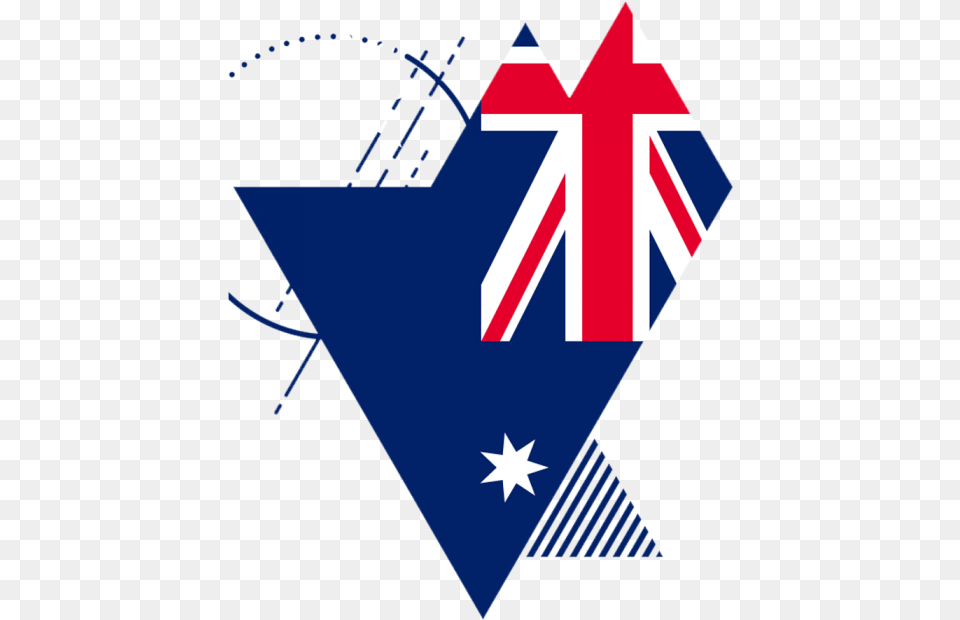 Heart Shape Australia Flag Aboriginal And Australian Flag Combined Free Png