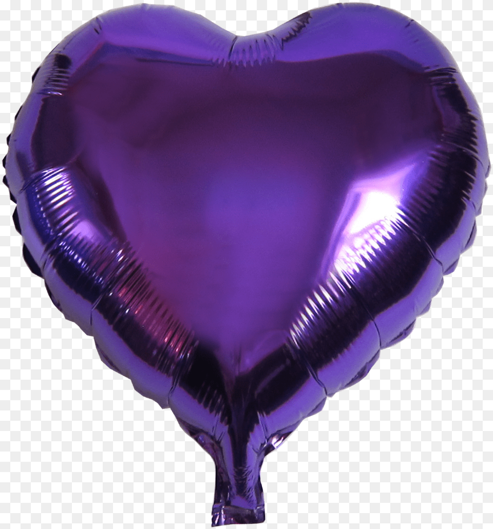 Heart Shape Balloon Foil Balloon Heart Purple, Person Free Transparent Png