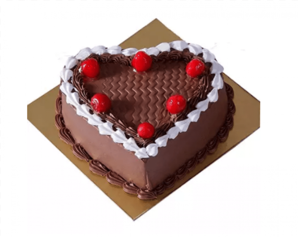 Heart Shape Chocolate Cream Cake Heart Shape Chocolate Cake, Birthday Cake, Dessert, Food, Symbol Free Transparent Png