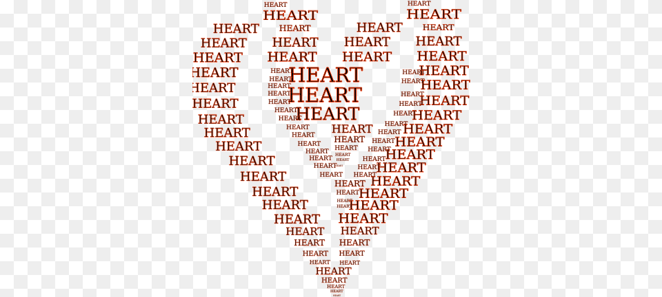 Heart Shape Outlined With Words Vector Image Heart, Text, Accessories Png