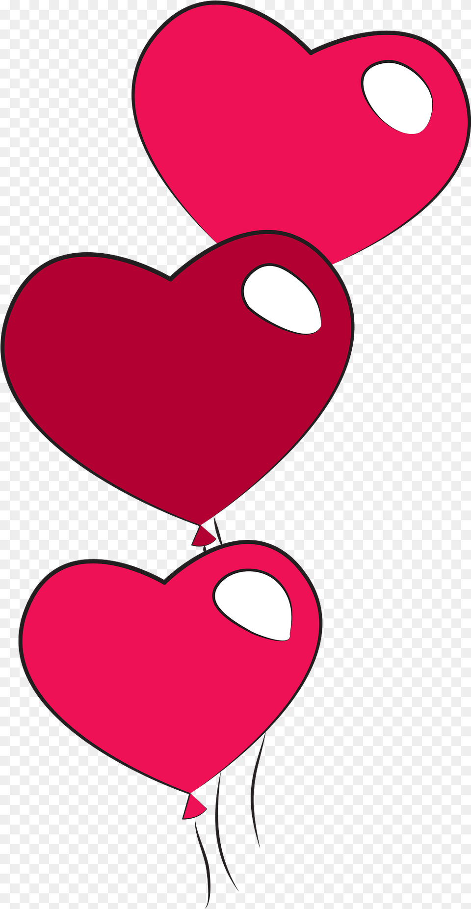 Heart Shaped Balloons Clipart Download Transparent Heart Shaped Balloon Clipart Free Png