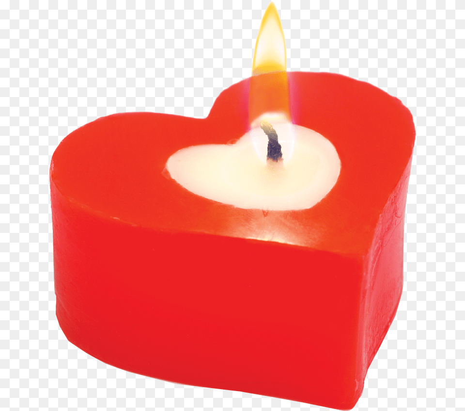 Heart Shaped Candles Candle, Fire, Flame Png