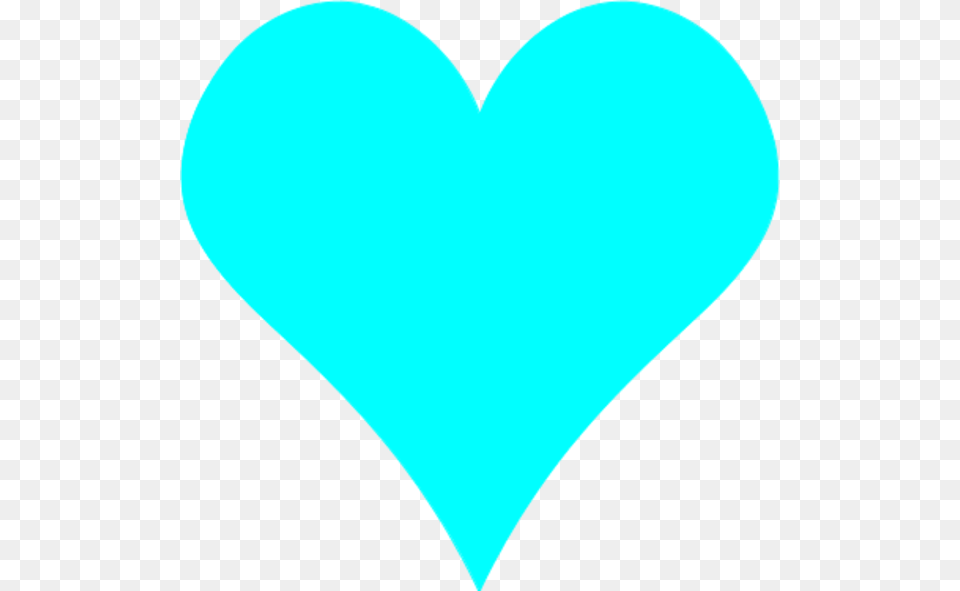Heart Shaped Clipart Plain Light Blue Love Heart, Balloon Free Png Download