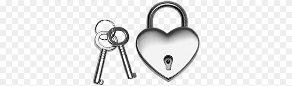 Heart Shaped Lock And Keys Transparent Stickpng Heart Shaped Lock, Blade, Razor, Weapon, Key Png Image
