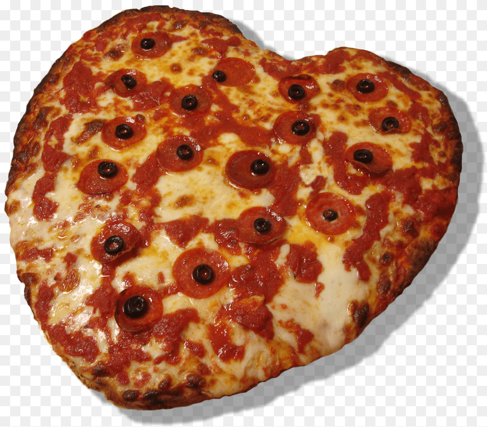 Heart Shaped Pizza New York Pizza Brooklyn Style Png Image