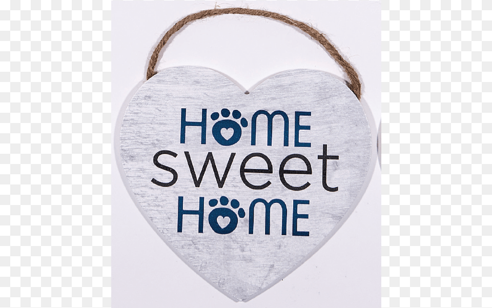 Heart Shaped Rope Sign Home Sweet Home Heart, Symbol, Accessories Free Png Download